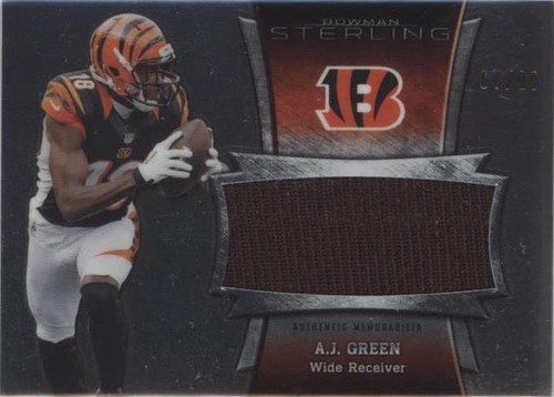 2013 Bowman Sterling A.J. Green #BSJVR-AJG