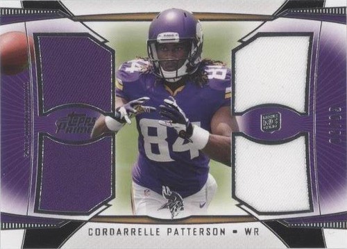 2013 Topps Prime Cordarrelle Patterson #QR-CP