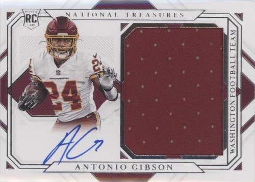 2020 Panini National Treasures Antonio Gibson #RMS-AG