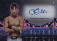 2024 Topps Midnight UFC - Choi Seung-Woo #HS-SWC