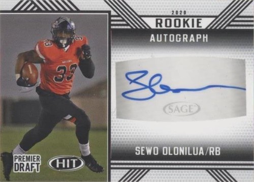 2020 Sage Hit Sewo Olonilua #A33