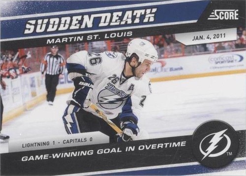 2011-12 Score - Martin St. Louis #23