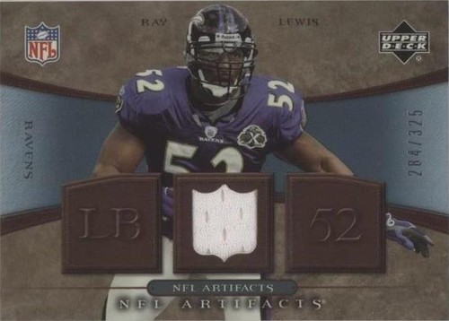 2007 Upper Deck Artifacts Ray Lewis #NFL-RL