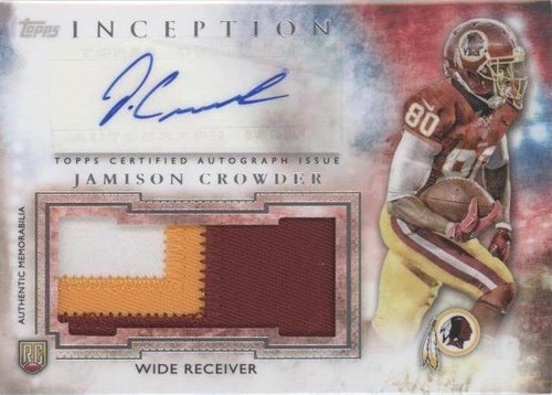 2015 Topps Inception Jamison Crowder #AJP-JC