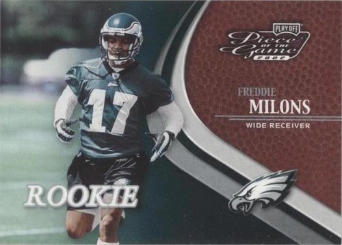 2002 Playoff Piece of the Game Freddie Milons #88