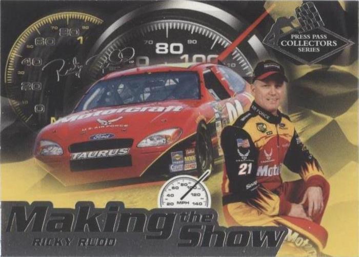 2005 Press Pass Collectors Series - Ricky Rudd #MS 15