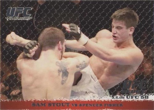 2009 Topps UFC Round 1 - Sam Stout Spencer Fisher #39