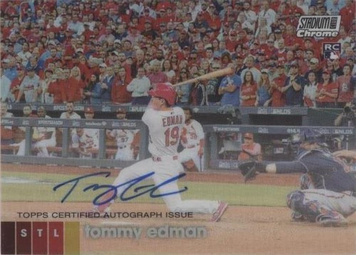 2025 Topps Stadium Club Tommy Edman Autograph Base Dodgers | eBay
