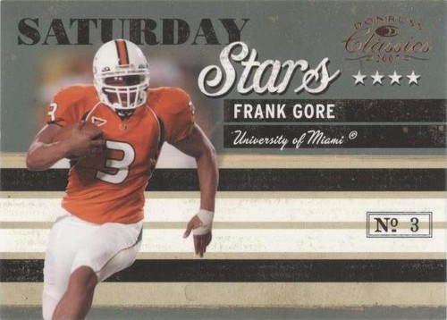 2007 Donruss Classics Frank Gore #SS-23