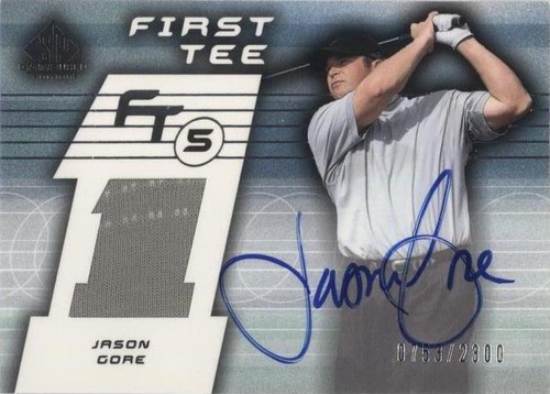 2003 SP Game Used Edition - Jason Gore #63