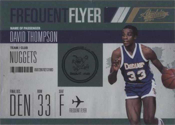 Absolute Memorabilia 2010-11 - David Thompson #18