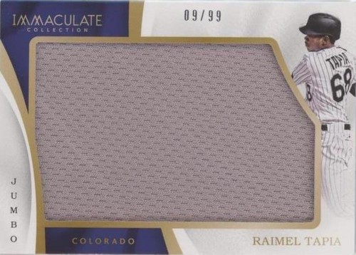 2017 Panini Immaculate Collection - Raimel Tapia #IJ-RT