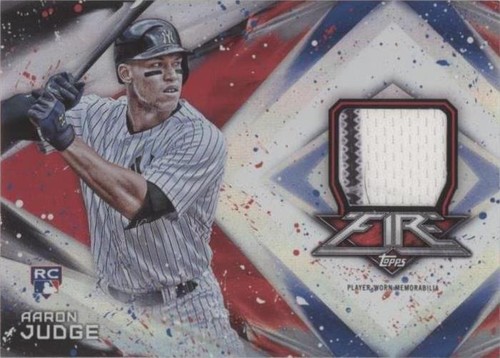 2017 Topps Fire - Aaron Judge #FR-AJ