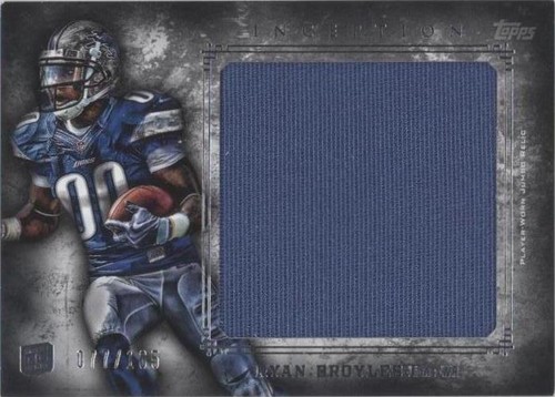 2012 Topps Inception Ryan Broyles #JR-RB