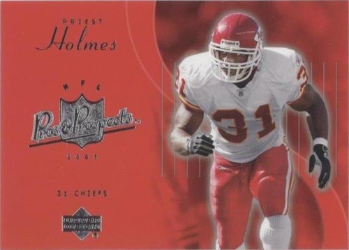 2003 Upper Deck Pros & Prospects Priest Holmes #43
