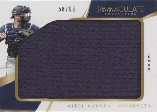 2018 Panini Immaculate Collection - Mitch Garver #IJ-MG
