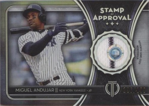 2020 Topps Tribute - Miguel Andujar #SOA-MA