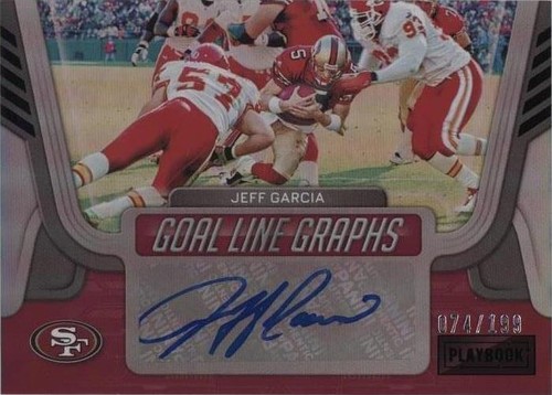 2022 Panini Playbook Jeff Garcia #GLG-JG