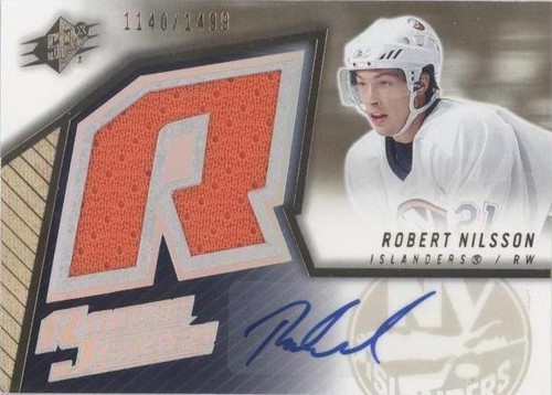 2005-06 SPx - Robert Nilsson #167