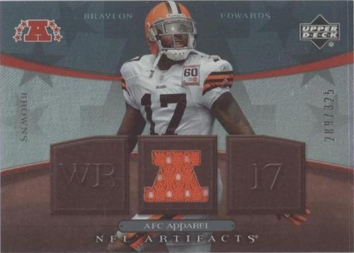 2007 Upper Deck Artifacts Braylon Edwards #AFC-BE
