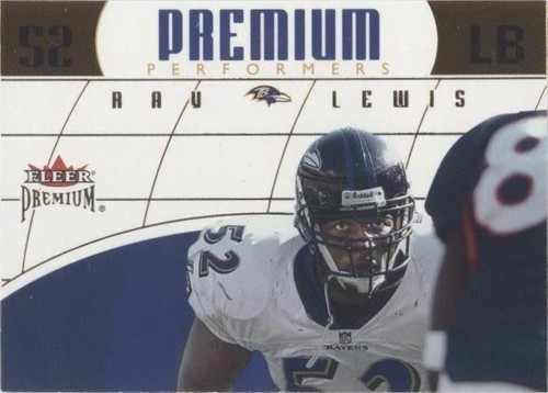 2002 Fleer Premium Ray Lewis #190