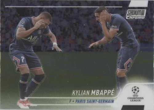 2021-22 Topps Stadium Club Chrome UCL Kylian Mbappé #75