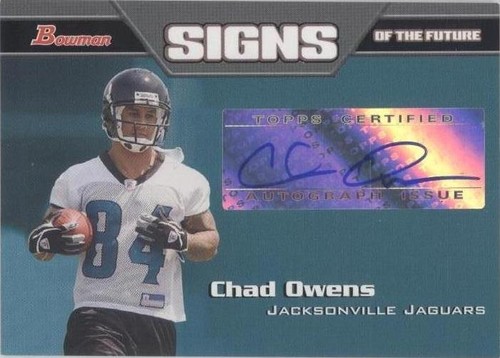 2005 Bowman Chad Owens #SF-CO