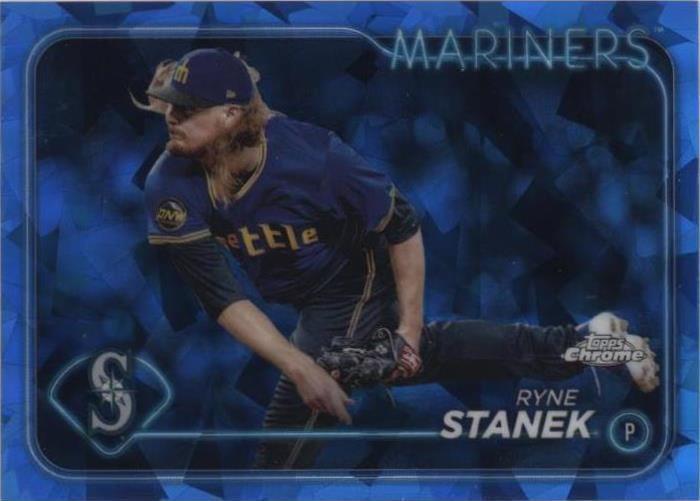 2024 Topps Chrome Update Series Sapphire Edition - Ryne Stanek #USCS121