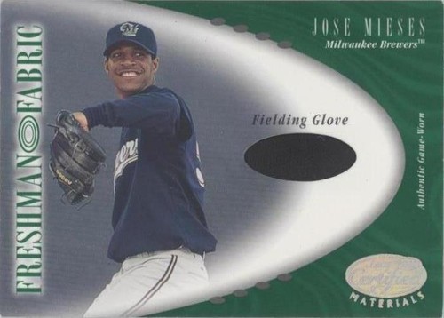 2001 Leaf Certified Materials - Jose Mieses #126