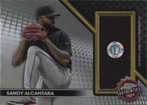 2024 Topps BASE LOT OF 31 CARDS SANDY ALCANTARA MARLINS #636