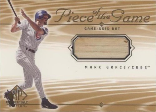2001 SP Game Bat Edition - Mark Grace #MG
