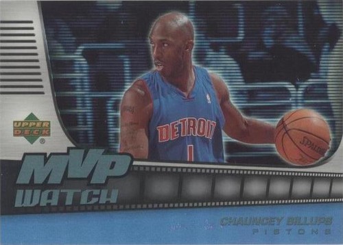 2006-07 UD Reserve - Chauncey Billups #MVP-CB