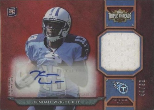 2012 Topps Triple Threads Kendall Wright #TTRAR-59