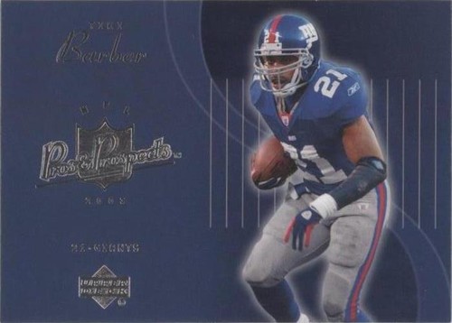 2003 Upper Deck Pros & Prospects Tiki Barber #60