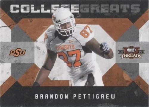 2009 Donruss Threads Brandon Pettigrew #2