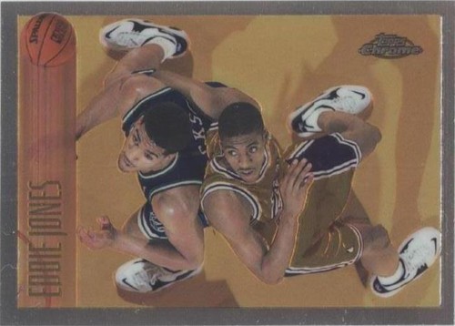 1996-97 Topps Chrome - Eddie Jones #151