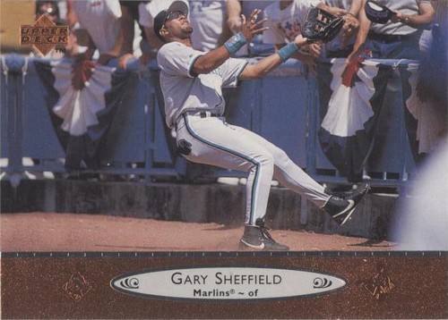 1996 Upper Deck - Gary Sheffield #340