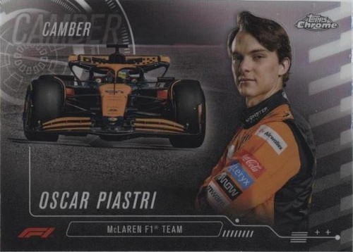 2024 Topps Chrome Formula 1 - Oscar Piastri #CAM-4