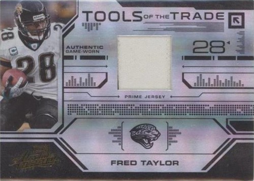 2008 Playoff Absolute Memorabilia Fred Taylor #TOTT47