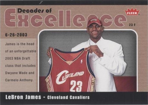 2007-08 Fleer - LeBron James #13