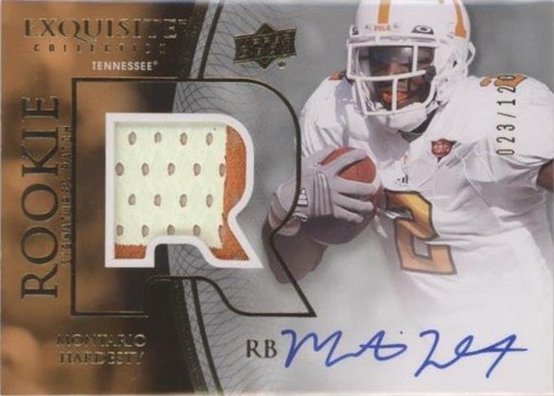 2010 Upper Deck Exquisite Collection Montario Hardesty #130