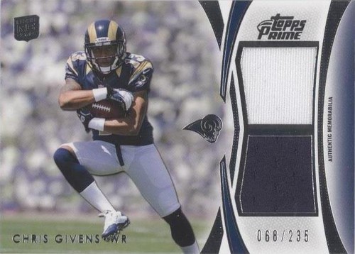2012 Topps Prime Chris Givens #DR-CG