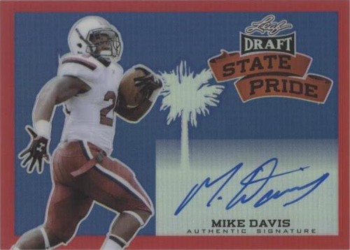 2015 Leaf Metal Draft Mike Davis #SP-MD1