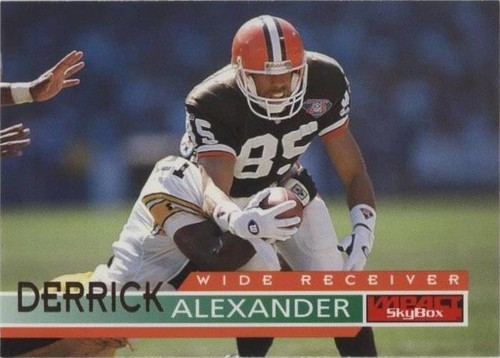 1995 Skybox Impact Derrick Alexander #29