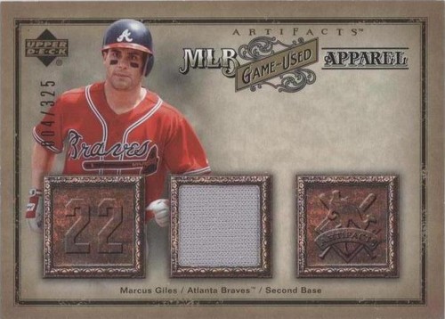 2006 Upper Deck Artifacts - Marcus Giles #MLB-MG