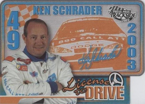 2003 Press Pass Trackside - Ken Schrader #LD 16