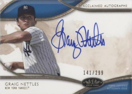 2014 Topps Tier One - Graig Nettles #AA-GNE
