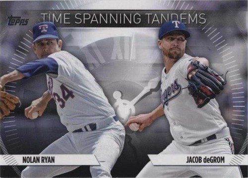 2023 Topps Update Series - Jacob deGrom Nolan Ryan #TS-21