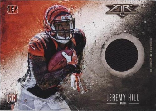 2014 Topps Fire Jeremy Hill #FR-JH