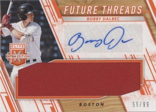 2019 Panini Elite Extra Edition - Bobby Dalbec #FTS-BD